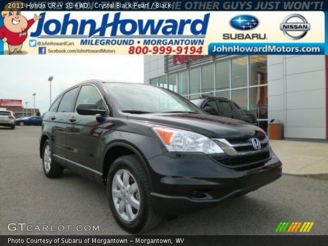 2011 Honda CR-V SE 4WD in Crystal Black Pearl