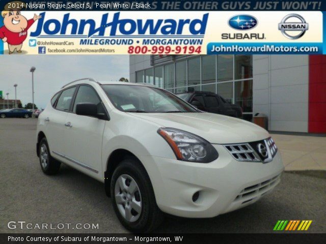 2014 Nissan Rogue Select S in Pearl White