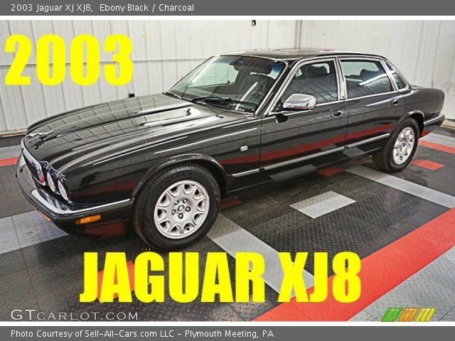 2003 Jaguar XJ XJ8 in Ebony Black