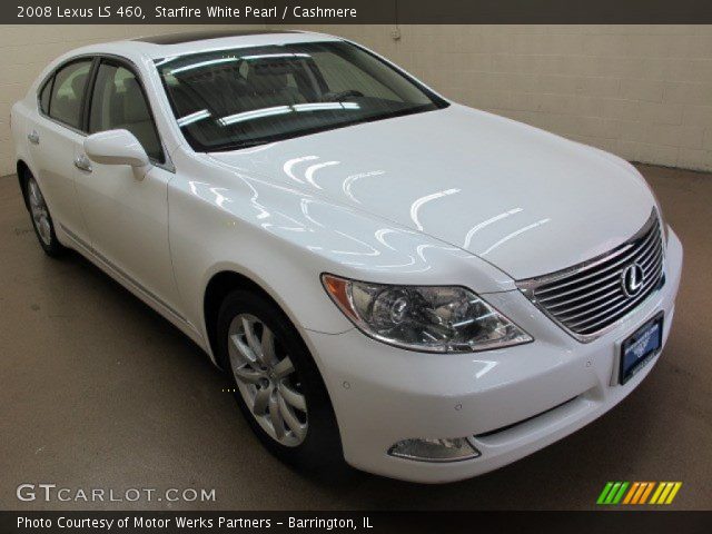 2008 Lexus LS 460 in Starfire White Pearl