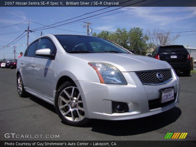 2007 Nissan Sentra SE-R Spec V in Brilliant Silver