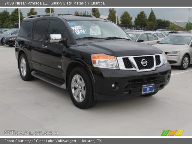 2009 Nissan Armada LE in Galaxy Black Metallic