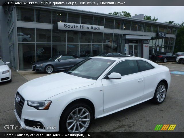 2015 Audi A5 Premium Plus quattro Coupe in Ibis White