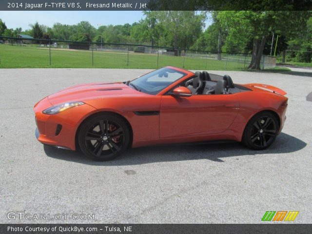 2014 Jaguar F-TYPE V8 S in Firesand Metallic