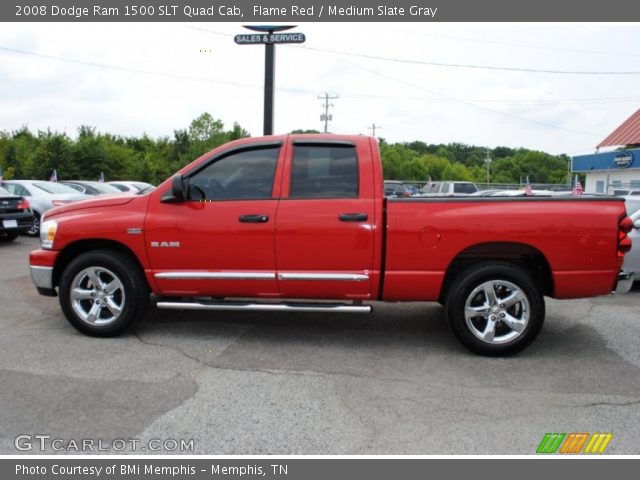2008 Dodge Ram 1500 SLT Quad Cab in Flame Red