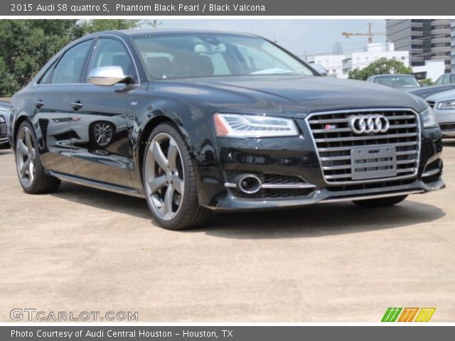 2015 Audi S8 quattro S in Phantom Black Pearl