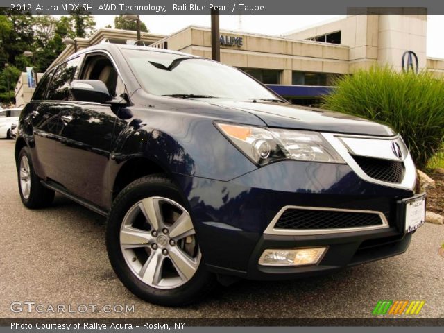 2012 Acura MDX SH-AWD Technology in Bali Blue Pearl
