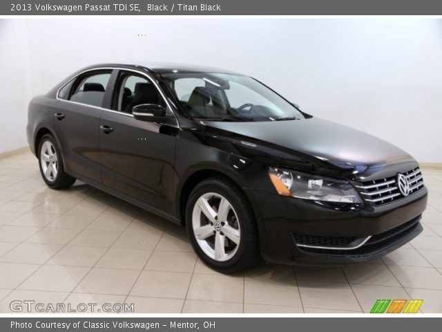 2013 Volkswagen Passat TDI SE in Black