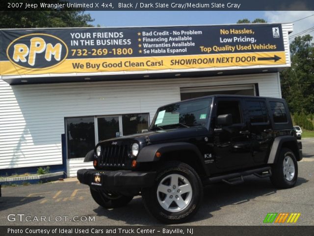 2007 Jeep Wrangler Unlimited X 4x4 in Black