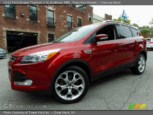2013 Ford Escape Titanium 2.0L EcoBoost 4WD in Ruby Red Metallic