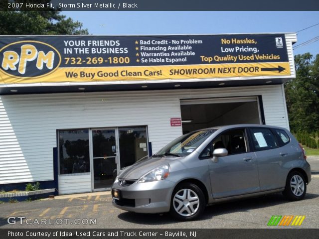 2007 Honda Fit  in Storm Silver Metallic