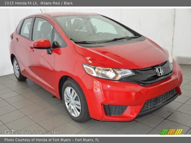 2015 Honda Fit LX in Milano Red