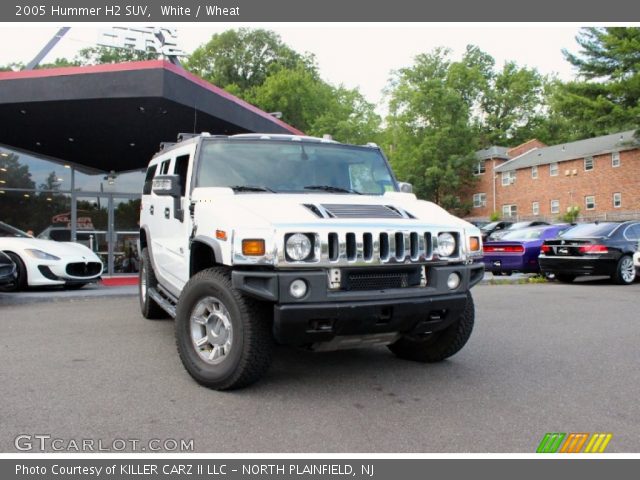 2005 Hummer H2 SUV in White