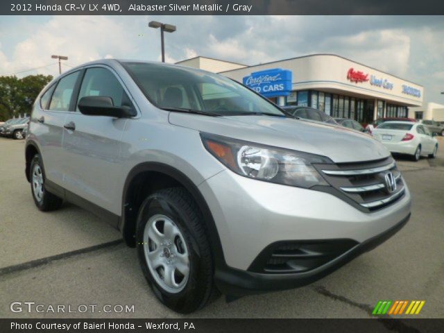 2012 Honda CR-V LX 4WD in Alabaster Silver Metallic