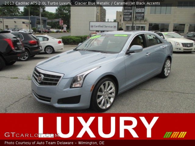 2013 Cadillac ATS 2.0L Turbo Luxury in Glacier Blue Metallic