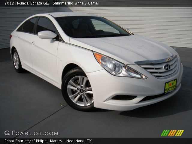 2012 Hyundai Sonata GLS in Shimmering White