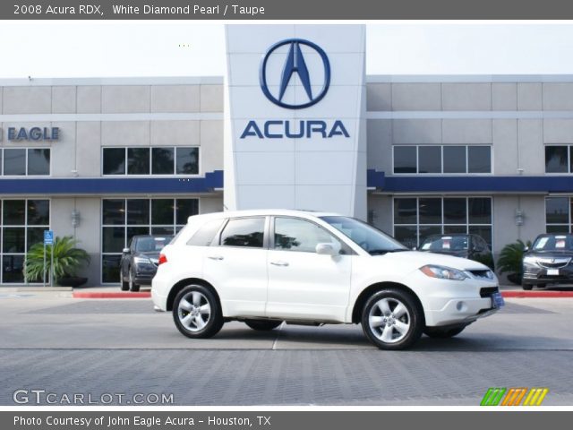 2008 Acura RDX  in White Diamond Pearl