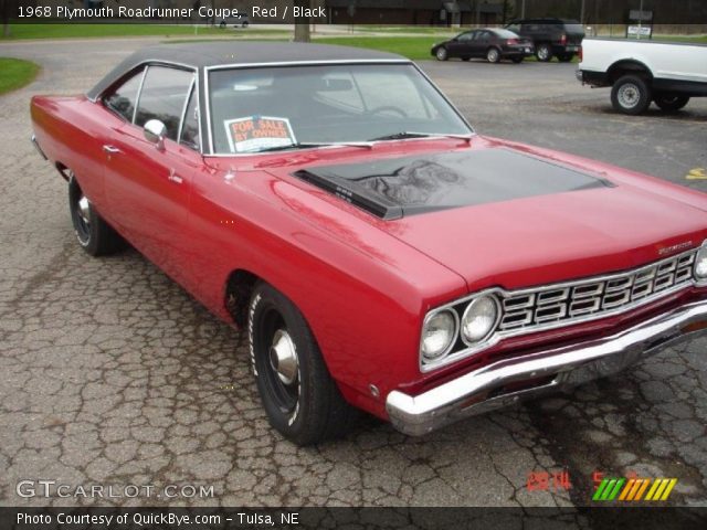 1968 Plymouth Roadrunner Coupe in Red