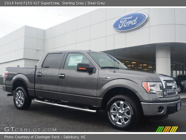 2014 Ford F150 XLT SuperCrew in Sterling Grey