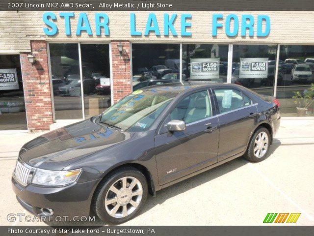 2007 Lincoln MKZ AWD Sedan in Alloy Metallic