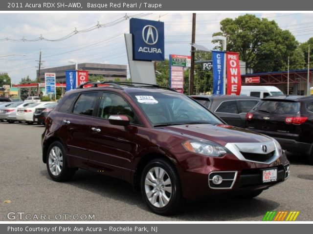 2011 Acura RDX SH-AWD in Basque Red Pearl