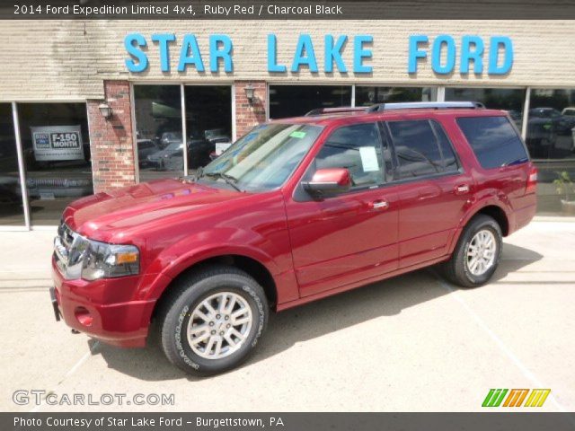 2014 Ford Expedition Limited 4x4 in Ruby Red