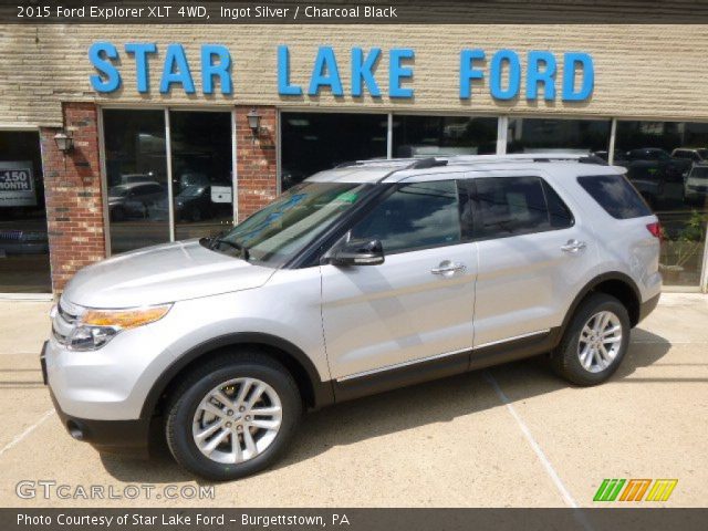 2015 Ford Explorer XLT 4WD in Ingot Silver