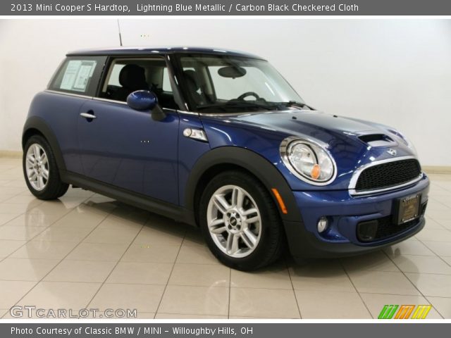 2013 Mini Cooper S Hardtop in Lightning Blue Metallic