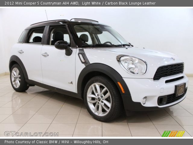 2012 Mini Cooper S Countryman All4 AWD in Light White