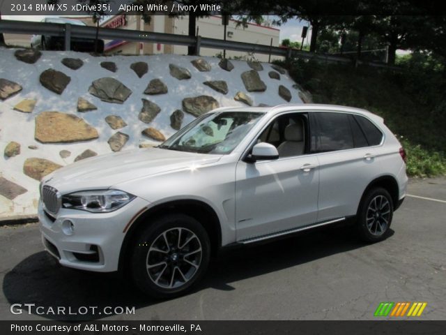 2014 BMW X5 xDrive35i in Alpine White