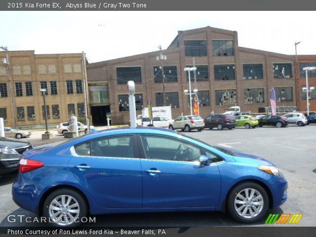 2015 Kia Forte EX in Abyss Blue