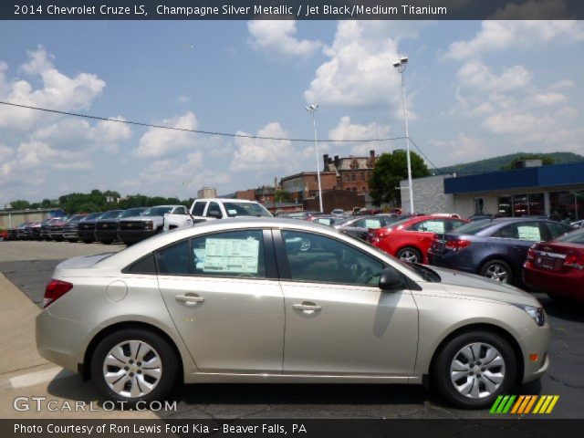 2014 Chevrolet Cruze LS in Champagne Silver Metallic