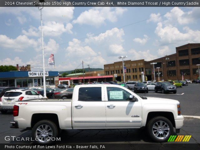 2014 Chevrolet Silverado 1500 High Country Crew Cab 4x4 in White Diamond Tricoat