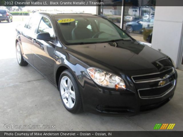 2012 Chevrolet Malibu LS in Black Granite Metallic