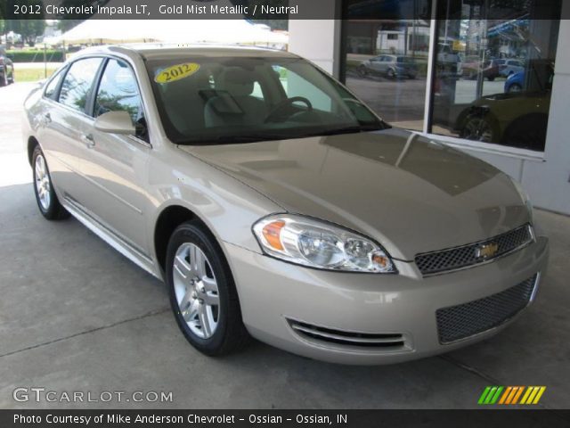 2012 Chevrolet Impala LT in Gold Mist Metallic