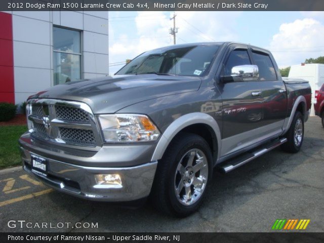 2012 Dodge Ram 1500 Laramie Crew Cab 4x4 in Mineral Gray Metallic