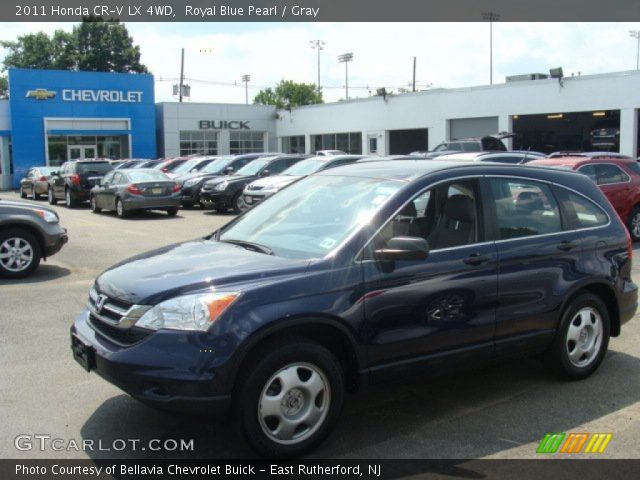 2011 Honda CR-V LX 4WD in Royal Blue Pearl