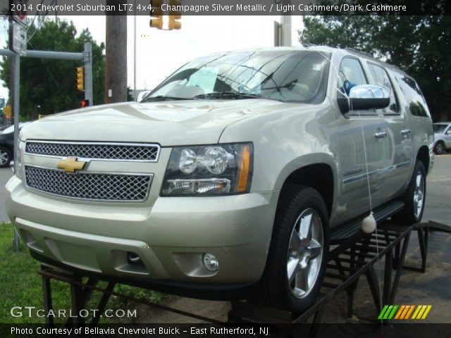 2014 Chevrolet Suburban LTZ 4x4 in Champagne Silver Metallic