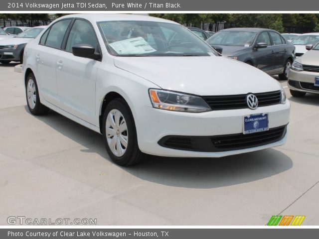 2014 Volkswagen Jetta TDI Sedan in Pure White