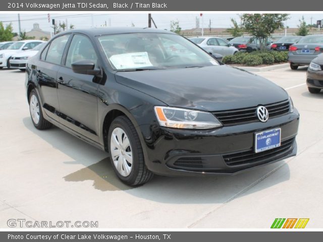 2014 Volkswagen Jetta TDI Sedan in Black