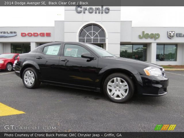 2014 Dodge Avenger SE in Black Clear Coat