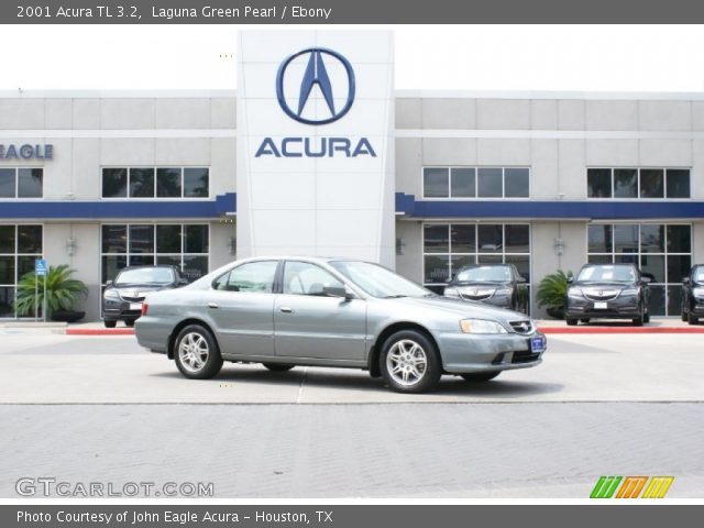 2001 Acura TL 3.2 in Laguna Green Pearl