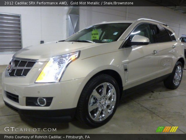 2012 Cadillac SRX Performance AWD in Gold Mist Metallic