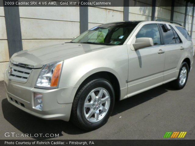 2009 Cadillac SRX 4 V6 AWD in Gold Mist