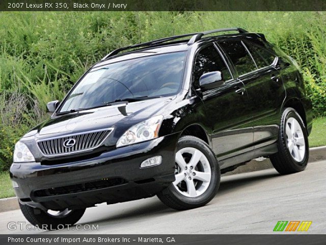 2007 Lexus RX 350 in Black Onyx