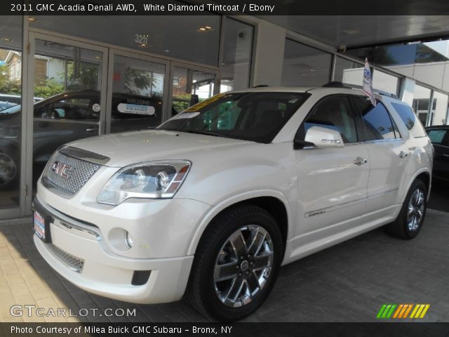 2011 GMC Acadia Denali AWD in White Diamond Tintcoat