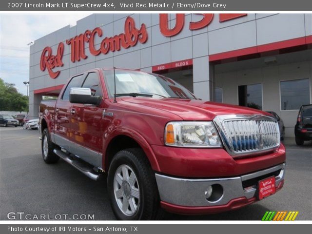 2007 Lincoln Mark LT SuperCrew 4x4 in Vivid Red Metallic