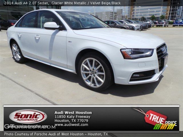 2014 Audi A4 2.0T Sedan in Glacier White Metallic