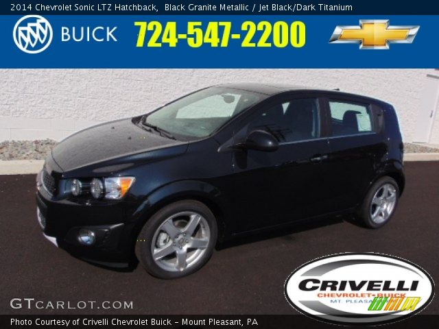 2014 Chevrolet Sonic LTZ Hatchback in Black Granite Metallic