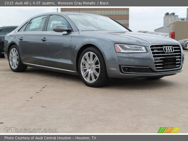 2015 Audi A8 L 4.0T quattro in Monsoon Gray Metallic